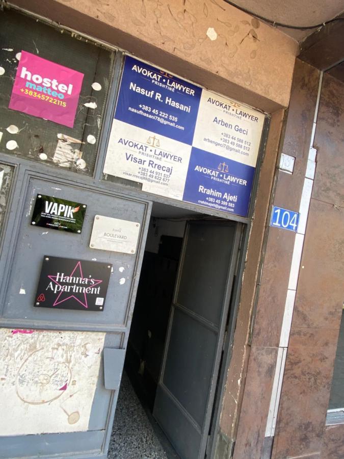 Hostel Matteo Prisztina Zewnętrze zdjęcie